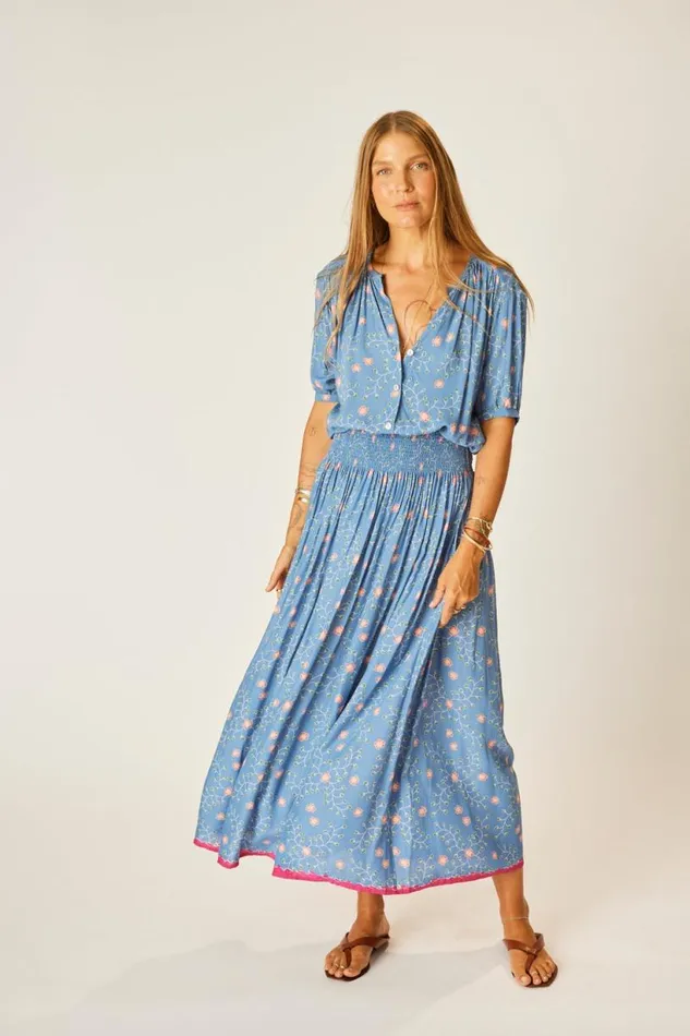 Natalie Martin VIOLET TOP Pinwheel Denim Shop Tops