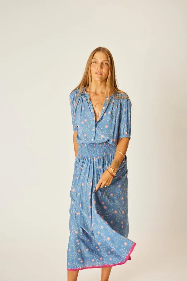 Natalie Martin VIOLET TOP Pinwheel Denim Shop Tops