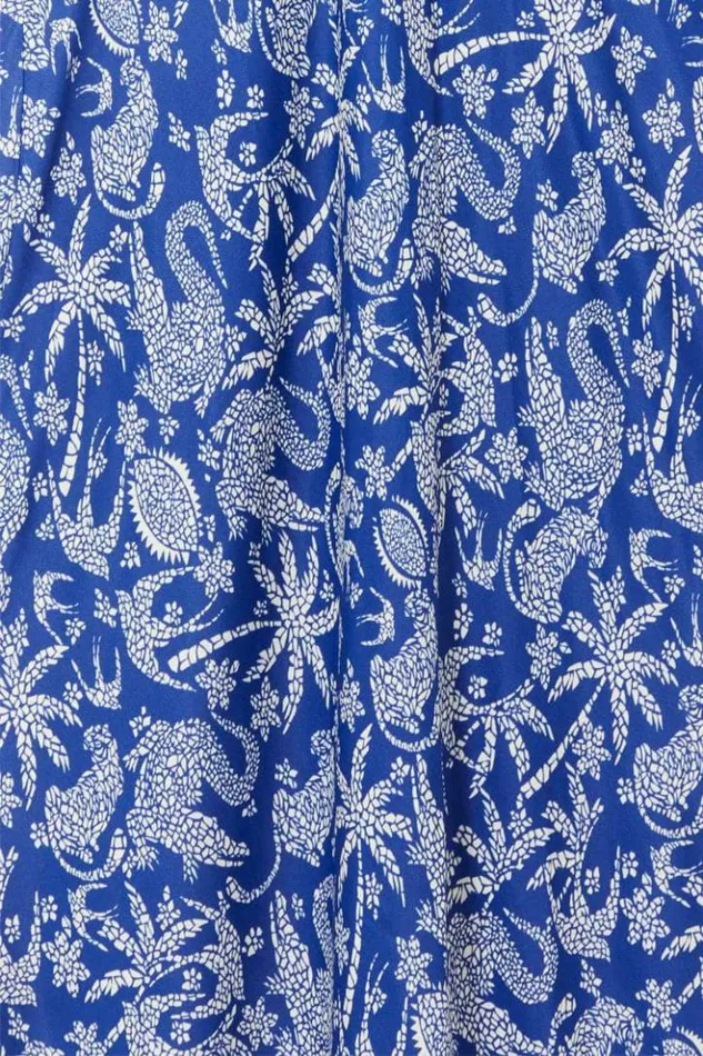 Never Fully Dressed Blue Mosaic Elodie Dress Women Newness