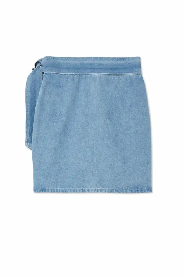 Never Fully Dressed Denim Mini Jaspre Skirt Women Skirts