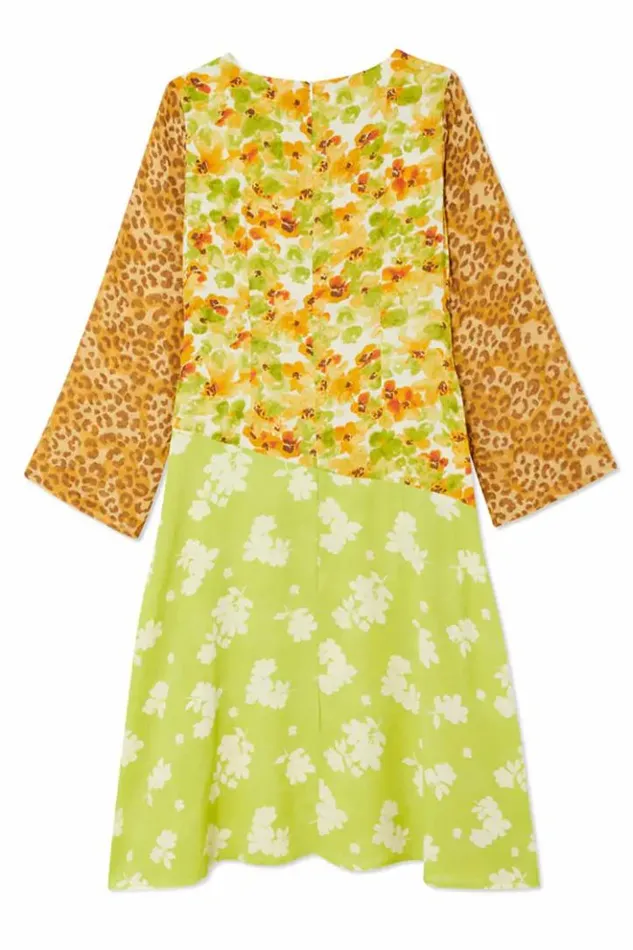 Never Fully Dressed Floral And Leopard Blair Dress Petite Women Petite