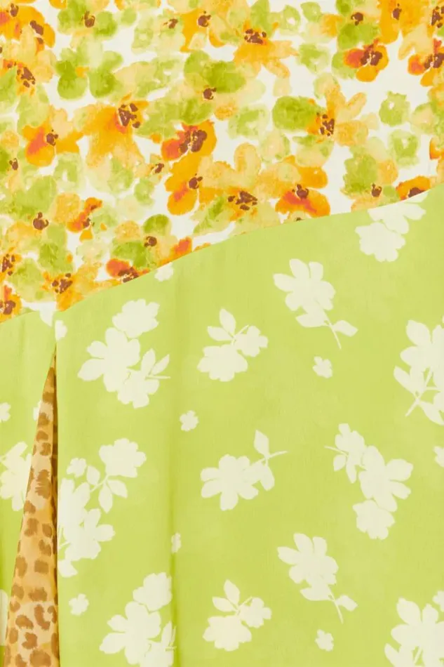 Never Fully Dressed Floral And Leopard Blair Dress Petite Women Petite