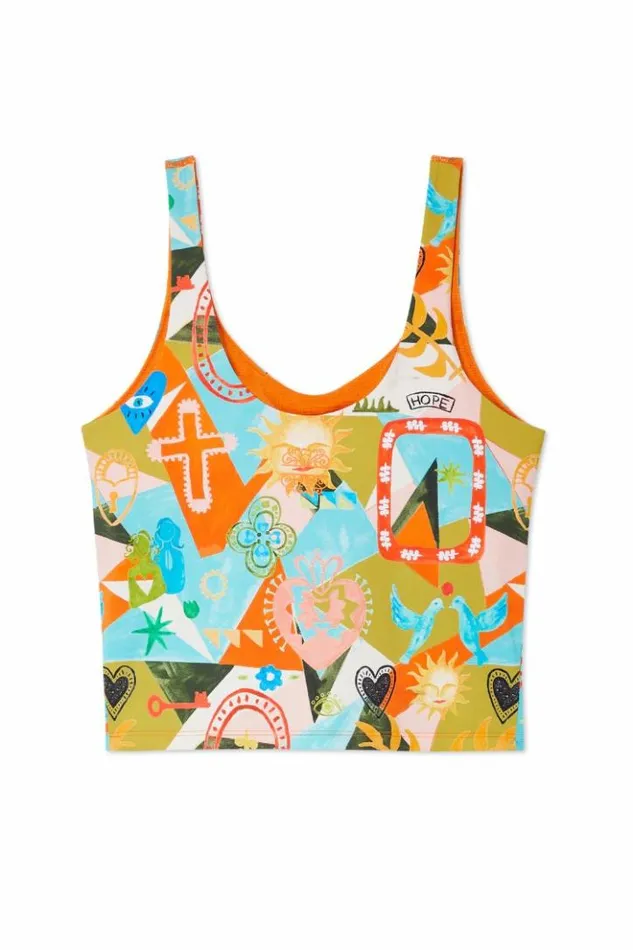Never Fully Dressed Hope Bright Ruched Sports Top Women Activewear