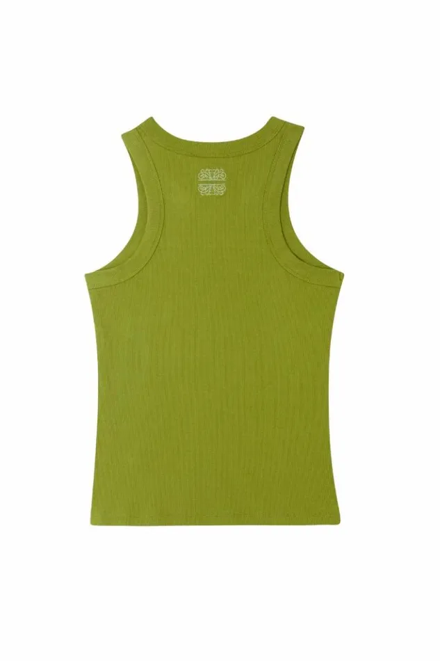 Never Fully Dressed Olive Rib Tank Top Women Tops and TShirts