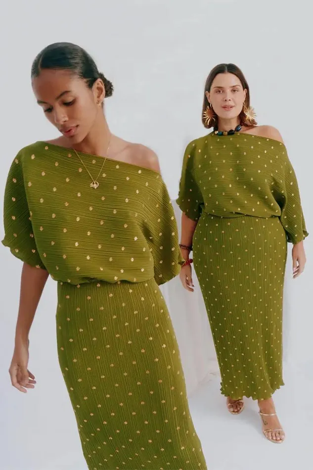 Never Fully Dressed Olive Tilly Dress Women Nfd Classics