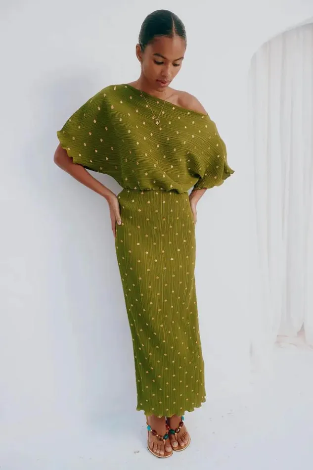 Never Fully Dressed Olive Tilly Dress Women Nfd Classics
