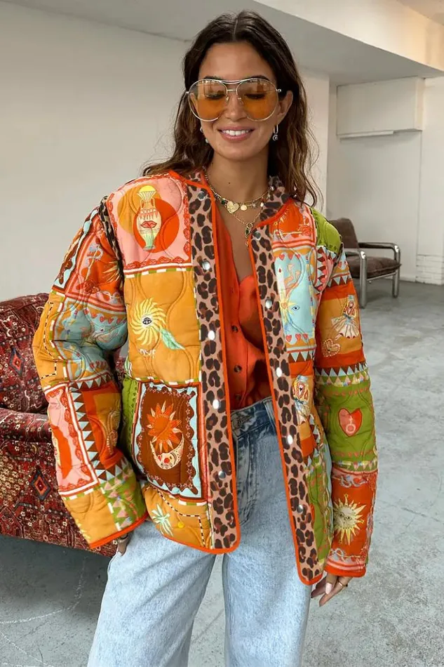 Never Fully Dressed Reversible Soller Quilted Jacket Women Jackets and Coats