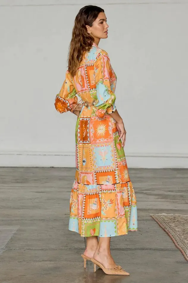 Never Fully Dressed Soller Midi Dress Women Modest Dressing