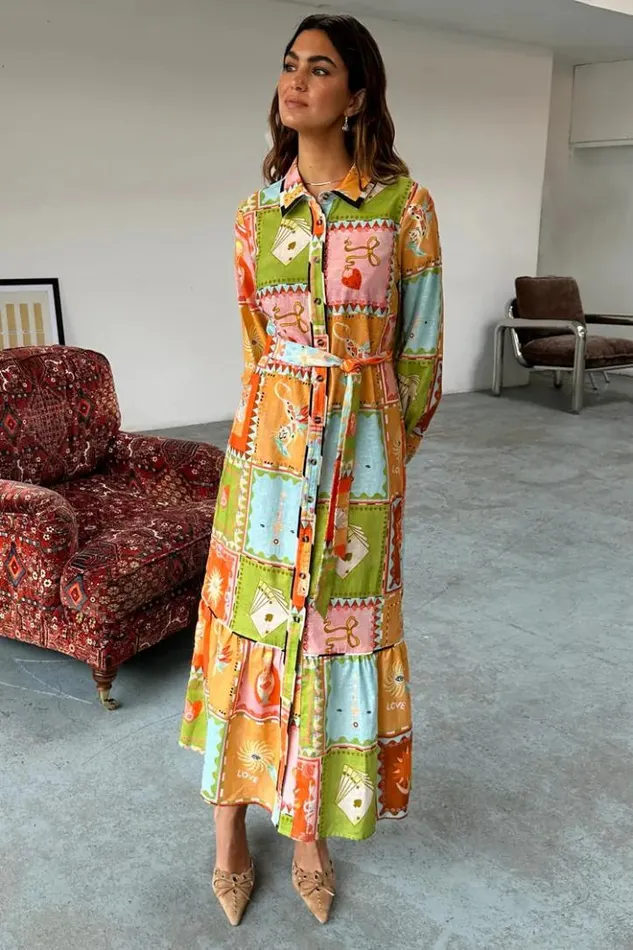 Never Fully Dressed Soller Midi Dress Women Modest Dressing