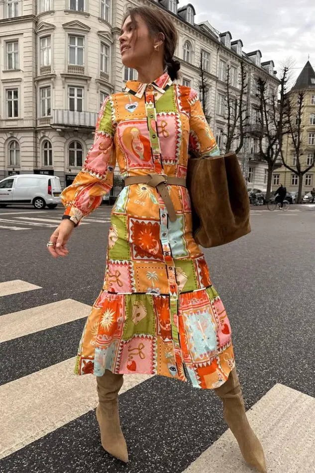 Never Fully Dressed Soller Midi Dress Women Modest Dressing