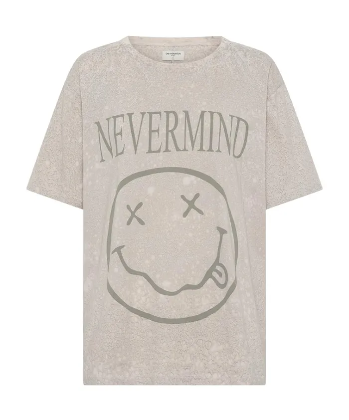 NEVERMIND HAND DYED RAINDROP BOYFRIEND TEE Women One Teaspoon Tees and Tanks NEVERMIND HAND DYED RAINDROP BOYFRIEND TEE Women One Teaspoon Tees and Tanks