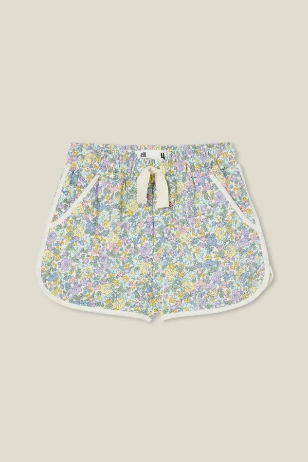 Nina Knit Short Dark Vanillamiddleton Floral Girls Cotton On Shorts Skirts and Playsuits Nina Knit Short Dark Vanillamiddleton Floral Girls Cotton On Shorts Skirts and Playsuits