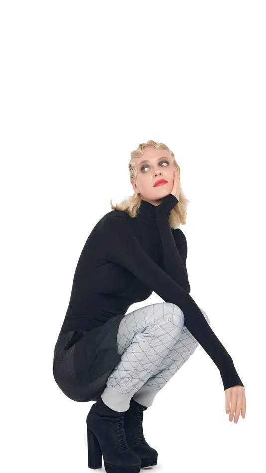 Norma Kamali Bottoms CARGO JOG PANT Blackgrey Ombre 8211 Clothing