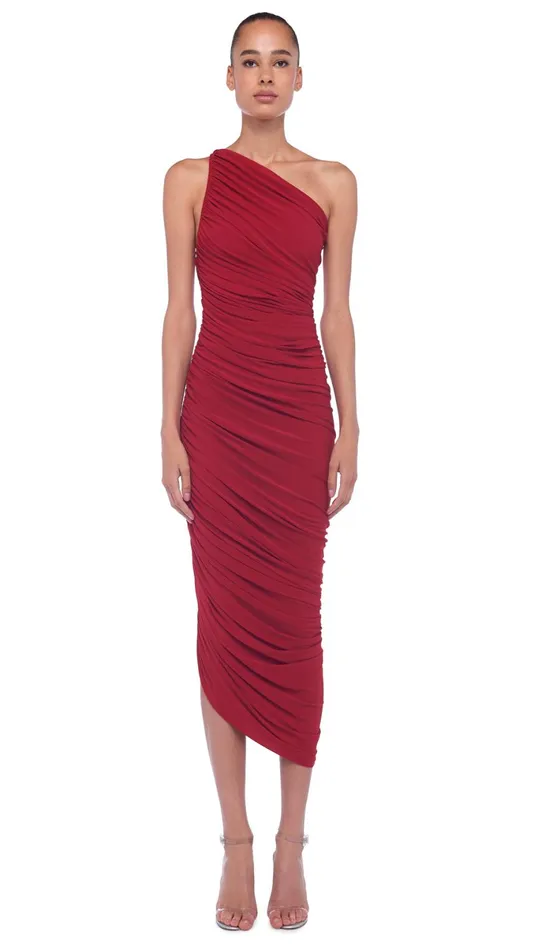 Norma Kamali Dresses DIANA GOWN Red 8211 Clothing