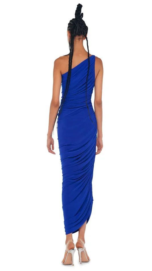 Norma Kamali Dresses DIANA GOWN XL Electric Blue 8211 Clothing