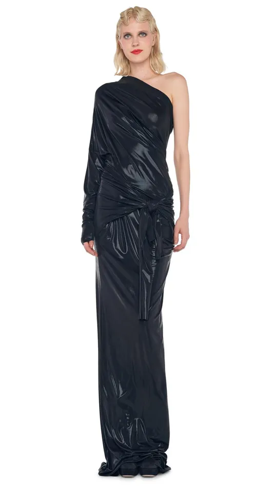 Norma Kamali Dresses FOUR SLEEVE ALL IN ONE GOWN Black 8211 Clothing