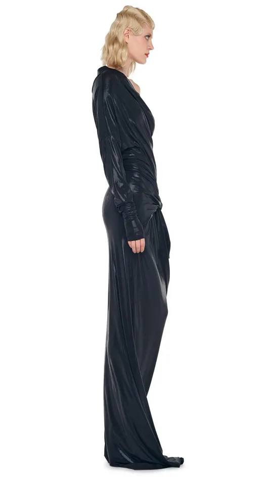Norma Kamali Dresses FOUR SLEEVE ALL IN ONE GOWN Black 8211 Clothing