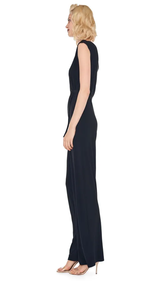 Norma Kamali Jumpsuits DROP SHOULDER JUMPSUIT Black 8211 Clothing