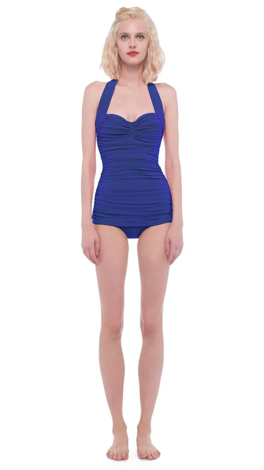 Norma Kamali Swimwear BILL MIO Cobalt 8211 Clothing