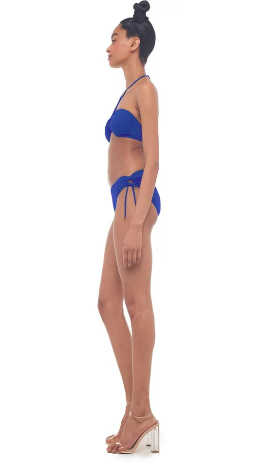 Norma Kamali Swimwear JASON BRA Cobalt 8211 Clothing