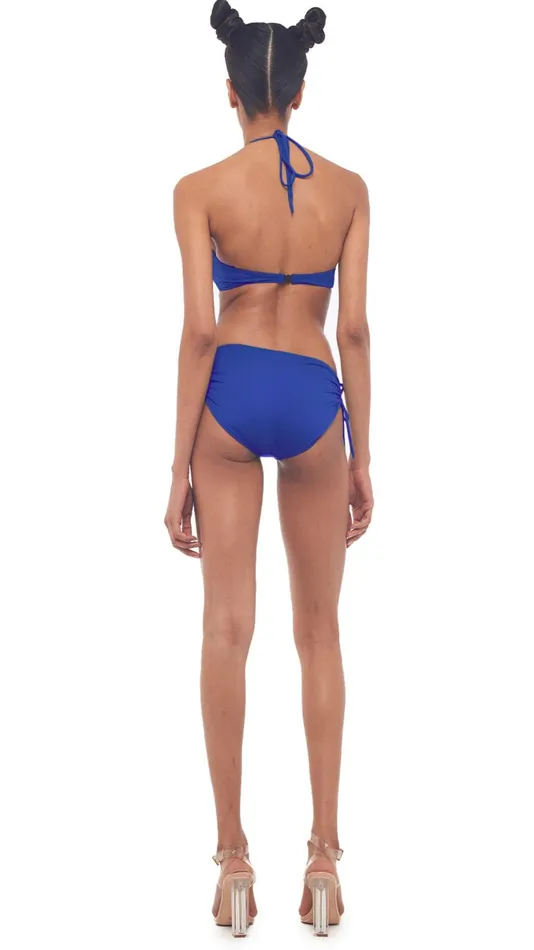 Norma Kamali Swimwear JASON BRA Cobalt 8211 Clothing