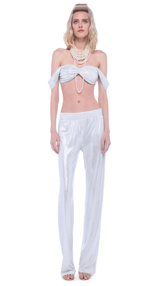Norma Kamali Swimwear SWEATPANT Pearl 8211 Clothing