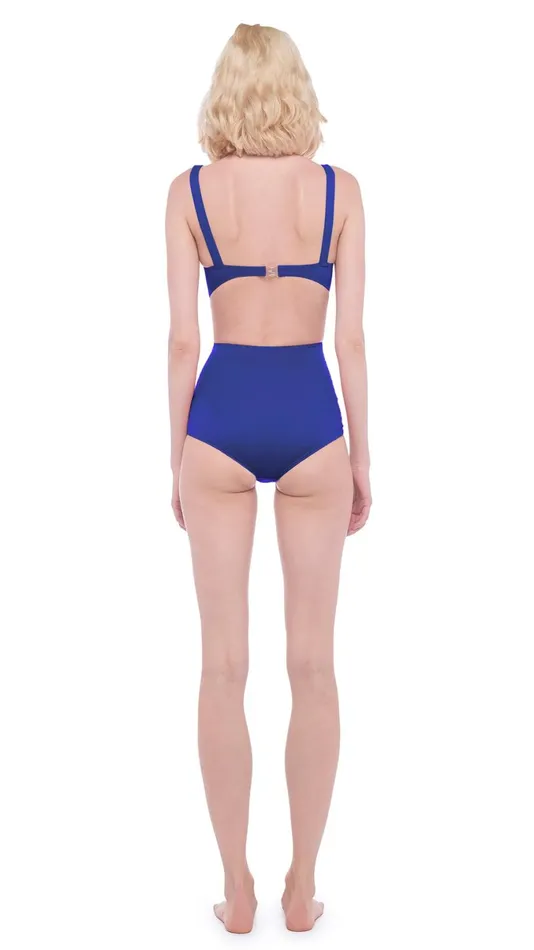 Norma Kamali Swimwear VOGUE MIO Cobalt 8211 Clothing