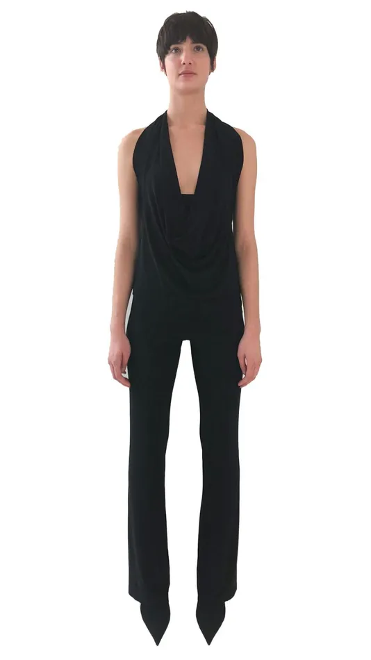 Norma Kamali Tops ALL IN ONE MINI Black 8211 Clothing
