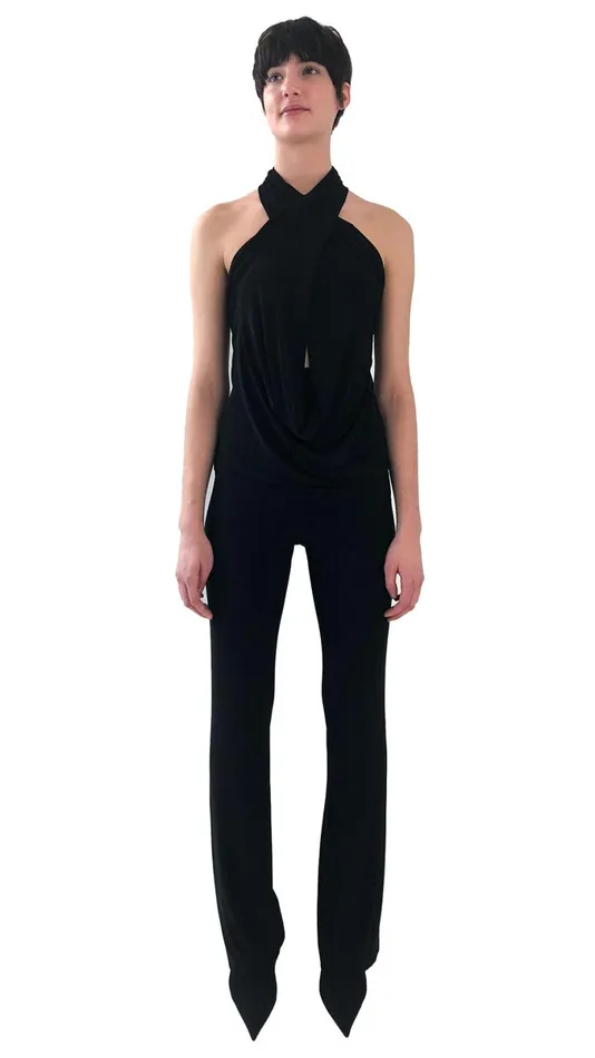 Norma Kamali Tops ALL IN ONE MINI Black 8211 Clothing