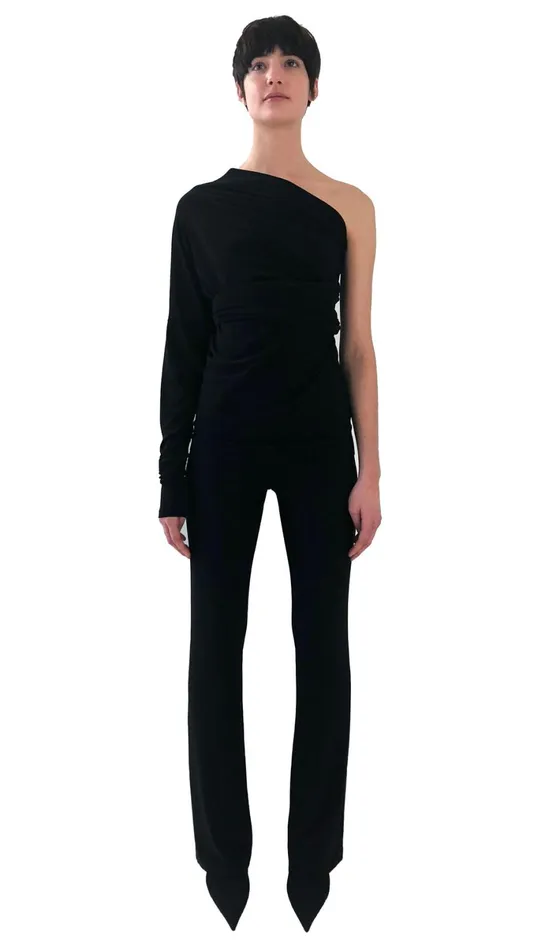 Norma Kamali Tops ALL IN ONE MINI Black 8211 Clothing