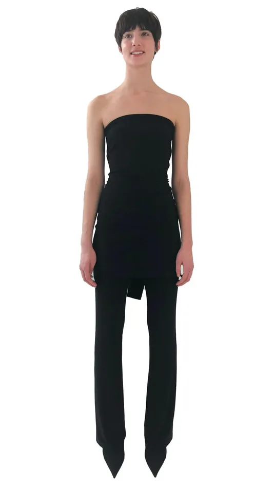 Norma Kamali Tops ALL IN ONE MINI Black 8211 Clothing