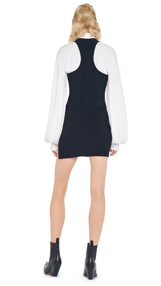 Norma Kamali Tops SIMPLE VEST Black 8211 Clothing