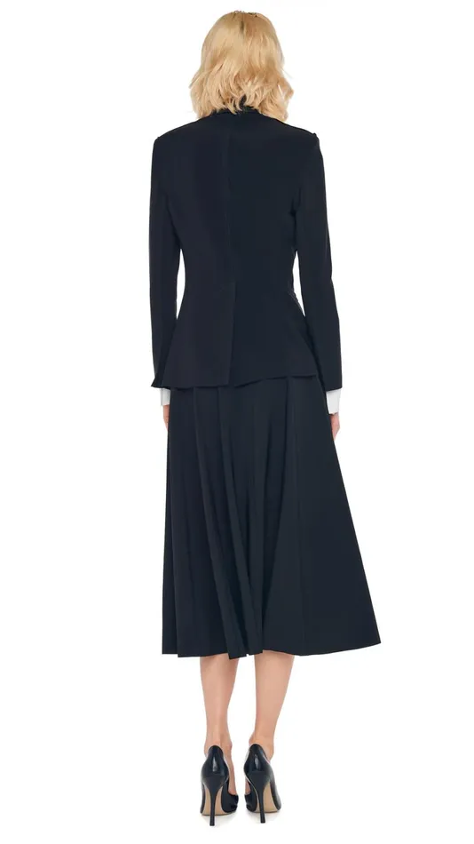 Norma Kamali Wardrobe GRACE SKIRT With CLASSIC SINGLE BREASTED JACKET 8211 Clothing Norma Kamali Wardrobe GRACE SKIRT With CLASSIC SINGLE BREASTED JACKET 8211 Clothing