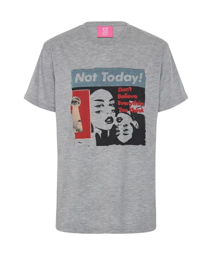 NOT TODAY CREW TEE Women One Teaspoon Tees and Tanks NOT TODAY CREW TEE Women One Teaspoon Tees and Tanks