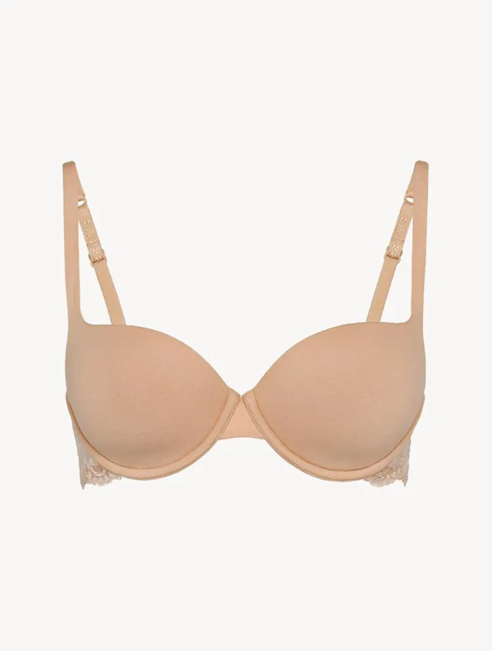 Nude Cotton Tshirt Bra Lingerie La Perla Padded