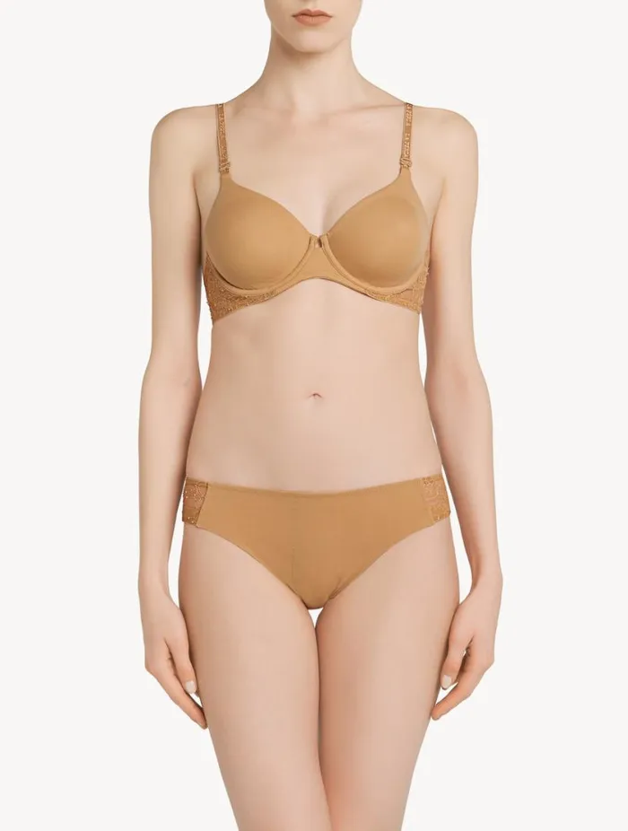 Nude Mid Rise Briefs Lingerie La Perla Midrise