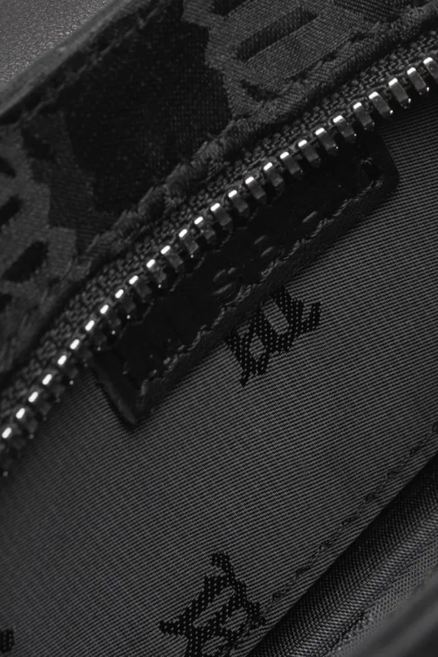 Nylon Monogram Shoulder Bag Mini Black Women MISBHV Bags