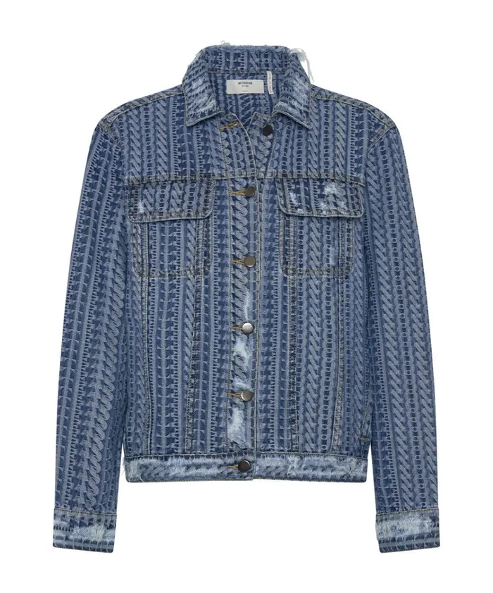 ON REPEAT DENIM TRUCKER JACKET Women One Teaspoon Denim Jackets ON REPEAT DENIM TRUCKER JACKET Women One Teaspoon Denim Jackets
