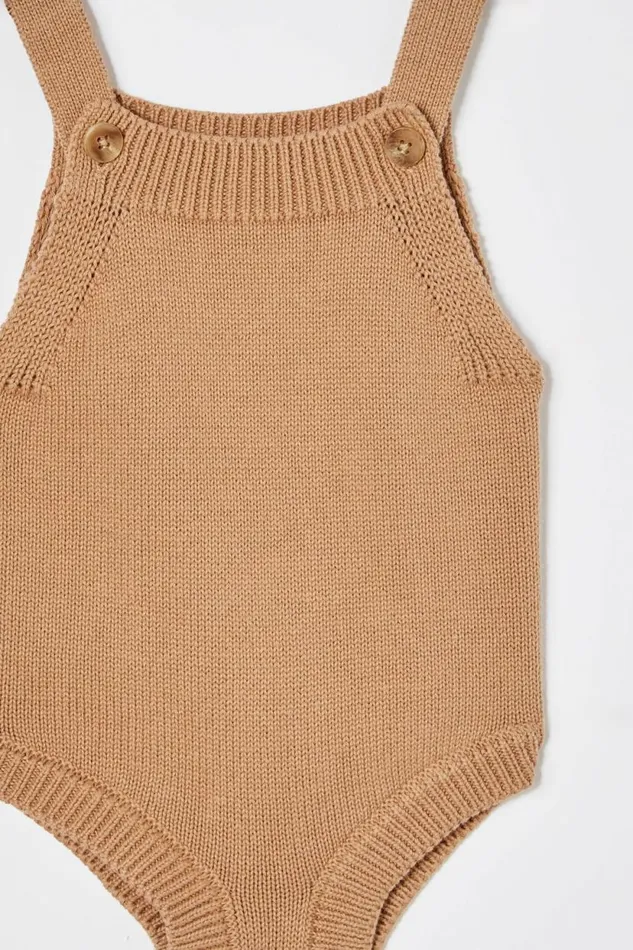 Organic Knit Bubbbysuit Taupy Brown Baby Cotton On Rompers and Bubbysuits Organic Knit Bubbbysuit Taupy Brown Baby Cotton On Rompers and Bubbysuits