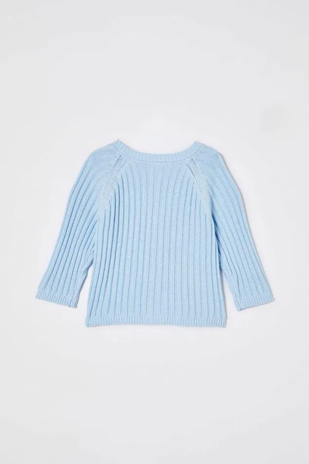 Organic Knit Cardigan White Water Blue Baby Cotton On Tops Jackets and Sweaters Organic Knit Cardigan White Water Blue Baby Cotton On Tops Jackets and Sweaters