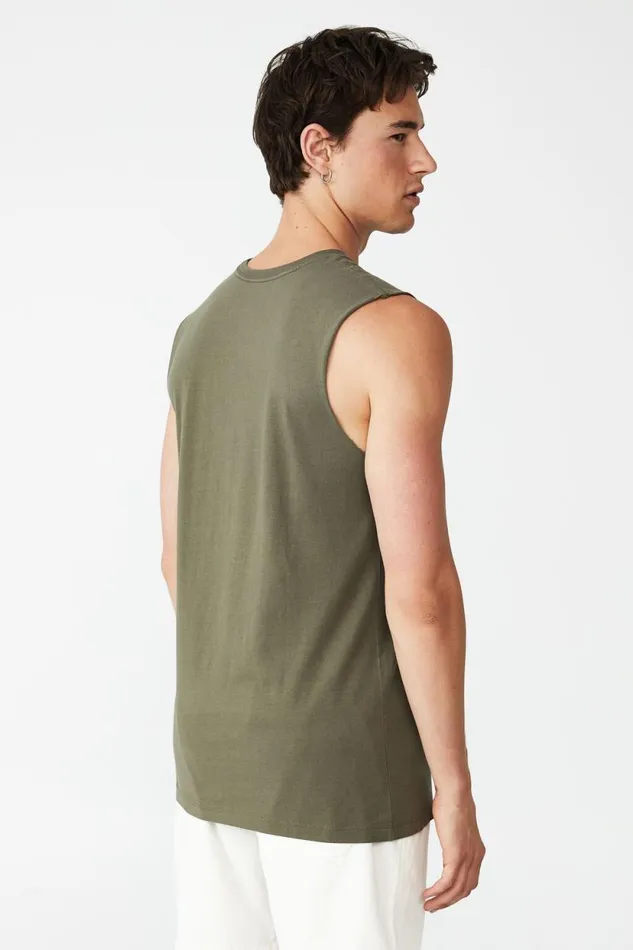 Organic Muscle Military Men Cotton On Tees and Tanks Organic Muscle Military Men Cotton On Tees and Tanks