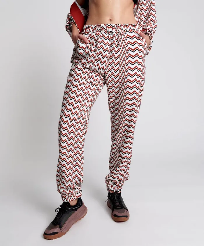 OTS HEARTLINE TRACK PANT Women One Teaspoon Bottoms OTS HEARTLINE TRACK PANT Women One Teaspoon Bottoms