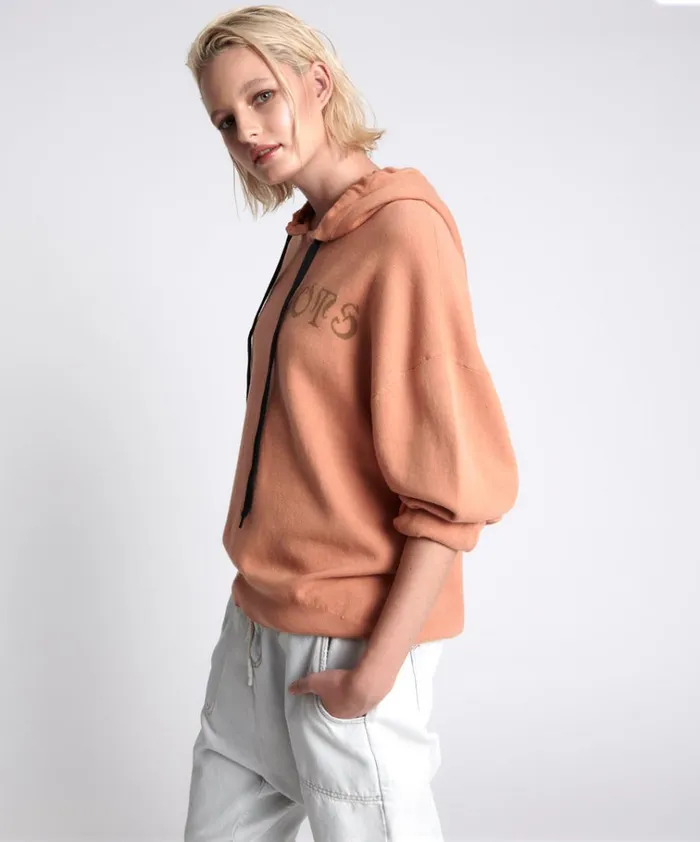 OTS RECOVERY HOODY BROWN Women One Teaspoon Hoodies And Sweats OTS RECOVERY HOODY BROWN Women One Teaspoon Hoodies And Sweats