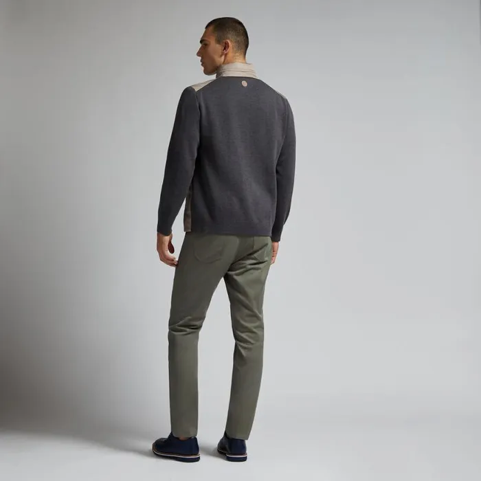 Outerwear Men GFORE NYLON HYBRID SWEATER JACKET Dune Outerwear Men GFORE NYLON HYBRID SWEATER JACKET Dune