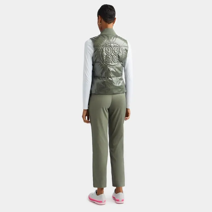 Outerwear Women GFORE CIRCLE G039S COATED NYLON QUILTED PUFFER VEST Isle Outerwear Women GFORE CIRCLE G039S COATED NYLON QUILTED PUFFER VEST Isle