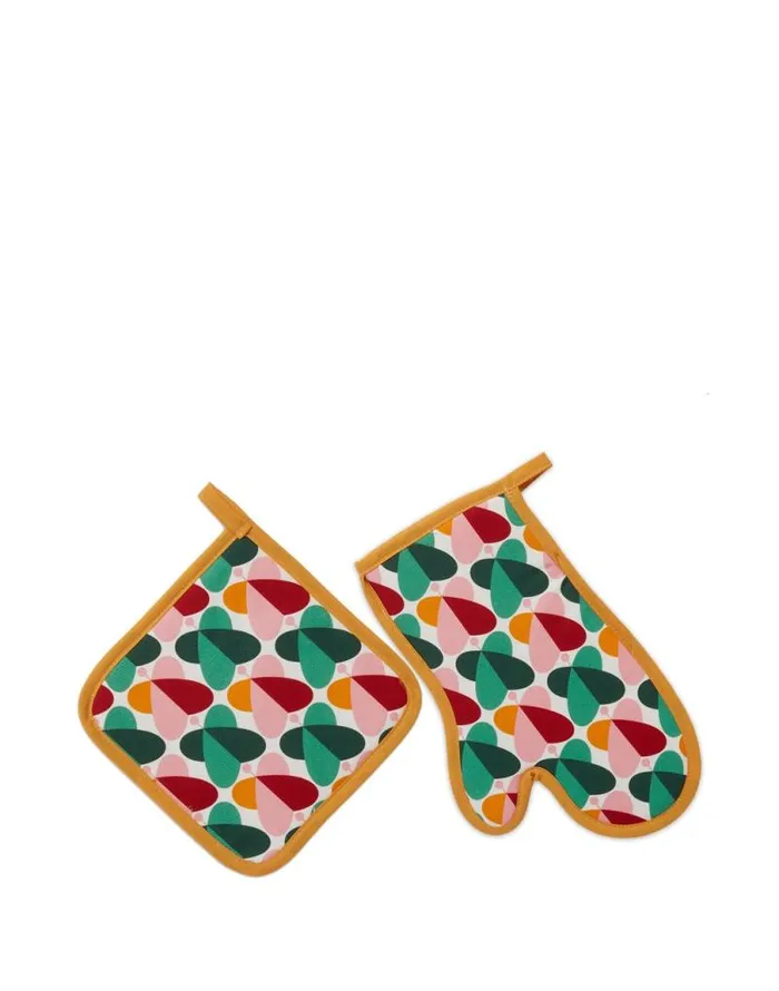 Oven Glove And Pot Holder Farfalle Homeware La Double J Kitchen Accessories