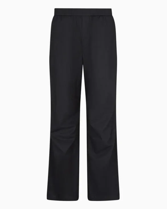 Oversized Cotton Trousers Black Men Armani Trousers And Shorts