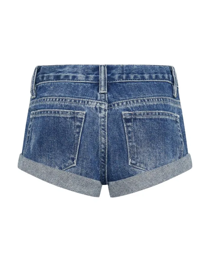 PACIFICA KIDS DENIM BANDIT SHORTS Kids One Teaspoon Kids PACIFICA KIDS DENIM BANDIT SHORTS Kids One Teaspoon Kids