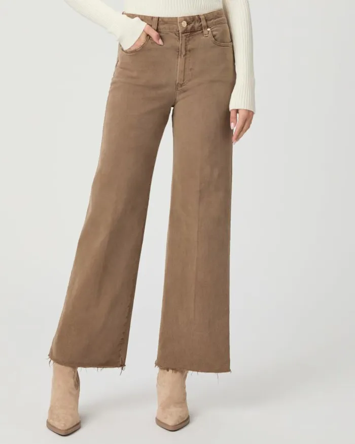 PAIGE Denim Women Anessa 31 Inch Wide Leg Jean 8211 Vintage Canewood PAIGE Denim Women Anessa 31 Inch Wide Leg Jean 8211 Vintage Canewood