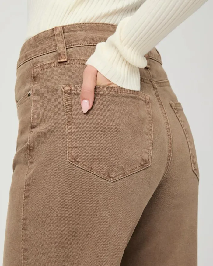 PAIGE Denim Women Anessa 31 Inch Wide Leg Jean 8211 Vintage Canewood PAIGE Denim Women Anessa 31 Inch Wide Leg Jean 8211 Vintage Canewood